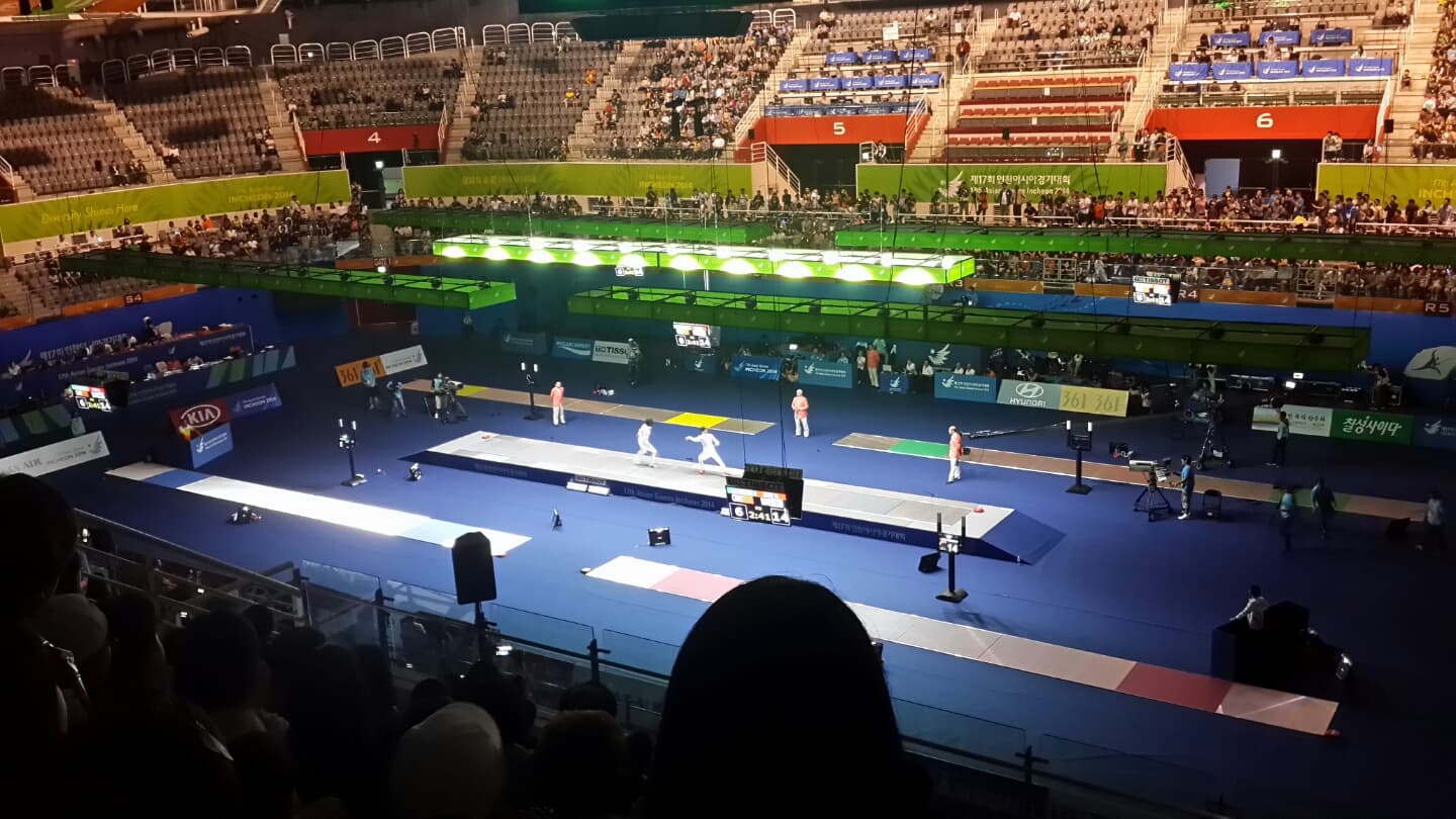 강남펜싱클럽 로고